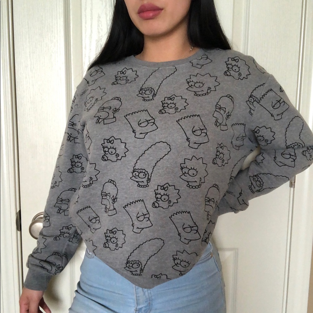 The Simpson’s Grey Sweater